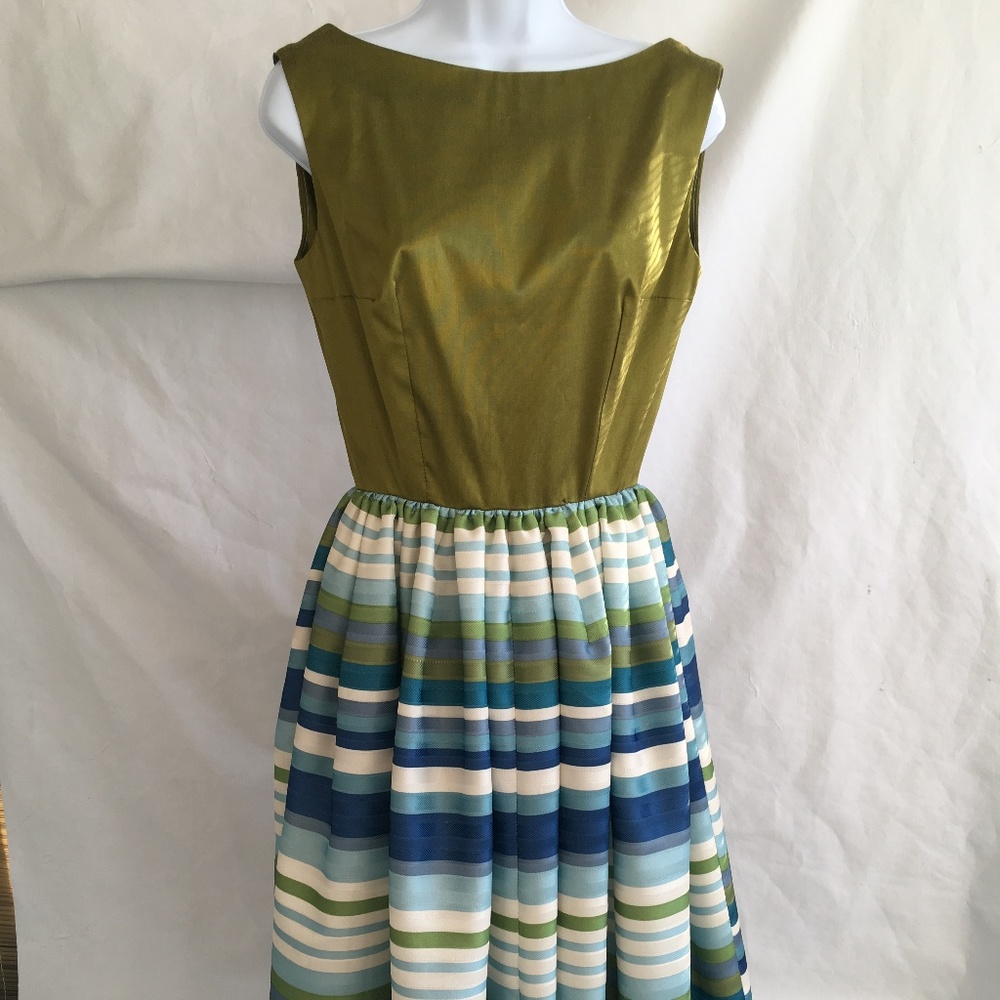 Vintage Inspired Dress Handmade Social Dress